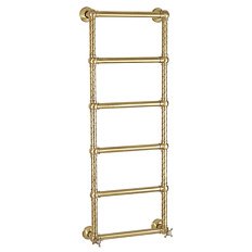 Полотенцесушитель электрический Migliore Edera 49х126 см бронза, подключение справа