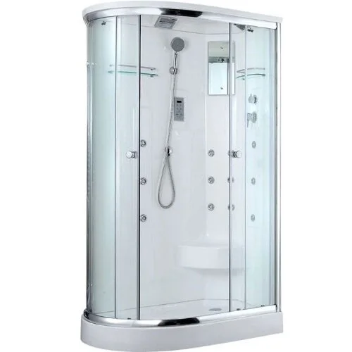 Душевая кабина Timo T-7702 (детальная фотография), c низким поддоном