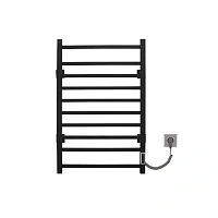 Полотенцесушитель электрический Vincea 80х53 матовый черный
