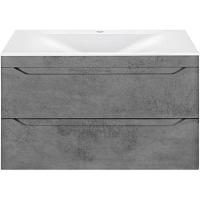 Тумба под раковину подвесная Vincea Fine 79,9 см Beton