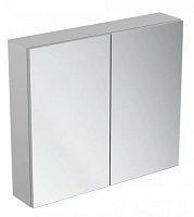 Зеркальный шкаф с подсветкой Ideal Standard Mirror&Light 80 см алюминий