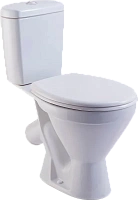 Унитаз компакт Rosa Стандарт белый