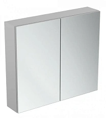 Зеркальный шкаф с подсветкой Ideal Standard Mirror&Light 80 см алюминий