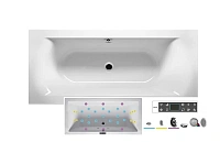 Ванна гидромассажная Riho Lima 180 x 80 см, BLISS