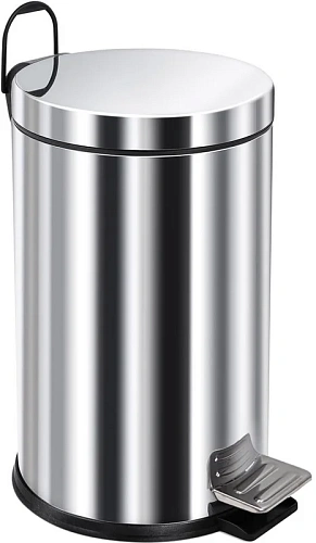 Мусорное ведро Berges хром - фото 1