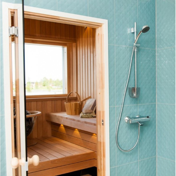 Смеситель для ванны и душа термостатический Oras Optima 7140U (детальная фотография), для ванны