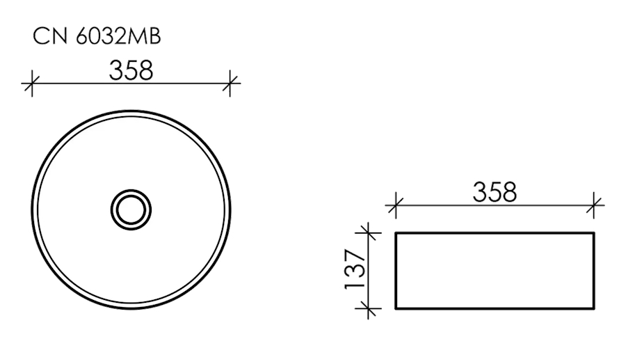 Схема (детальная фотография), из санфарфора