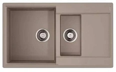 Мойка для кухни Omoikiri Daisen-86-2-SA 86 см бежевая
