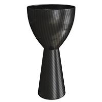 Раковина напольная Abber Karbon карбоновая