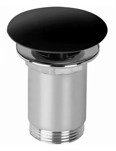 Донный клапан Cezares CZR черный матовый - фото 2