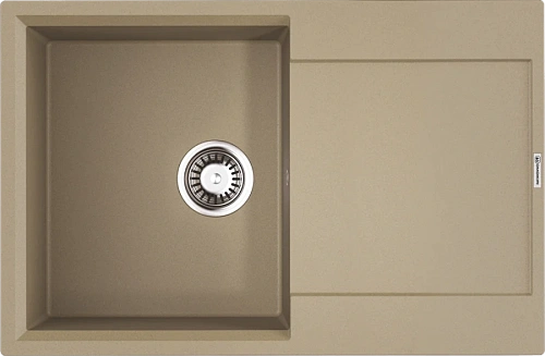 Мойка для кухни Omoikiri Daisen 78T CH 78 см шампань - фото 6