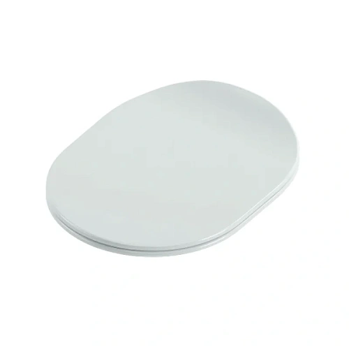 Крышка-сидение с микролифтом ArtCeram Chic белая, петли золото - фото 3