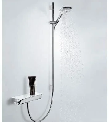 Душевой набор хром Hansgrohe Raindance Select 26623000 (детальная фотография), современные, hi-tech
