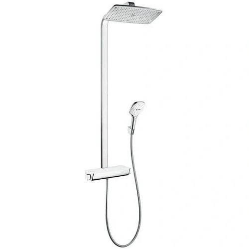 Душевая стойка Hansgrohe Raindance E белый/хром - фото 1