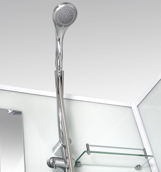 Душевая кабина River Tana 100х80 см прямоугольная TANA Б/K 100/80 (детальная фотография), c низким поддоном