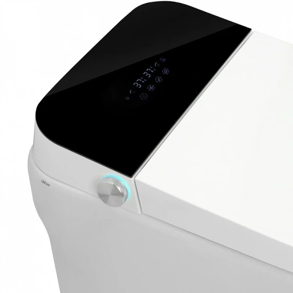 Унитаз напольный Abber Bequem с функцией биде AC1116S (детальная фотография), безободковые