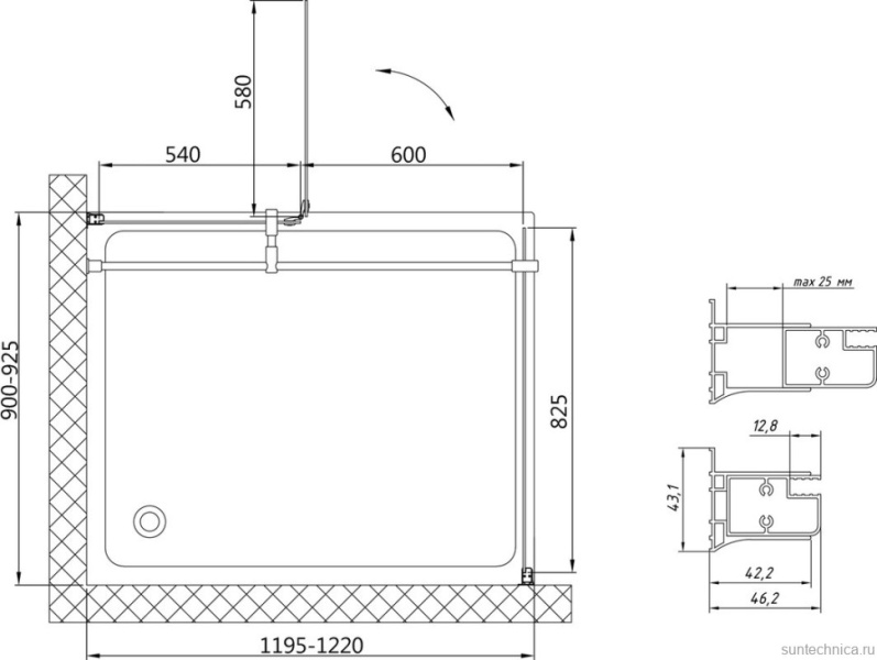 Схема (детальная фотография), прямоугольные