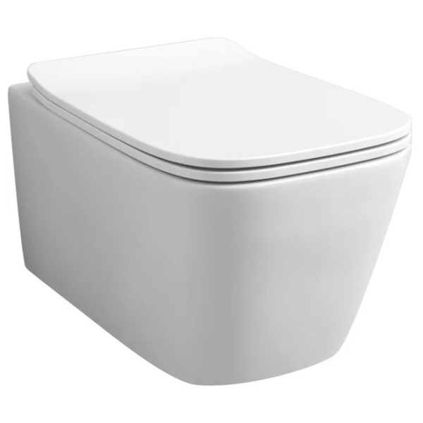 Чаша подвесного унитаза, белая, Artceram A16 ASV003 01 00 bi (детальная фотография)