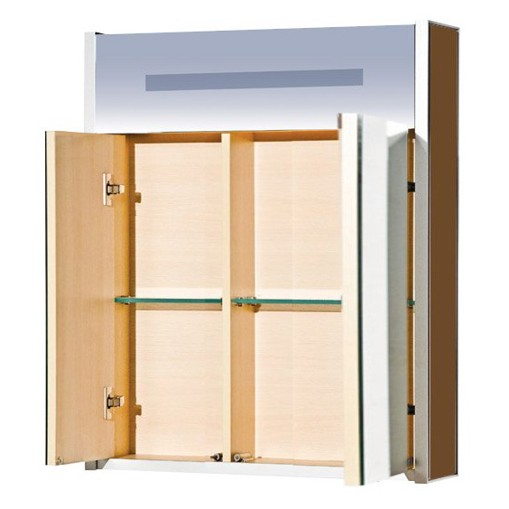 Зеркальный шкаф, цвет коричневый, Misty Джулия Л-Джу04065-1410 (детальная фотография), по запросу