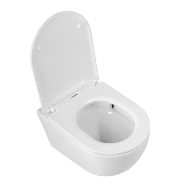 Унитаз подвесной Cezares Relax безободковый CZR-3806-53-TH-TOR/SC (детальная фотография), в наличии