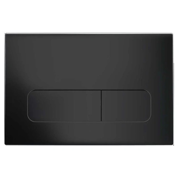 Клавиша смыва Vincea черная матовая VFP-002MB (детальная фотография)