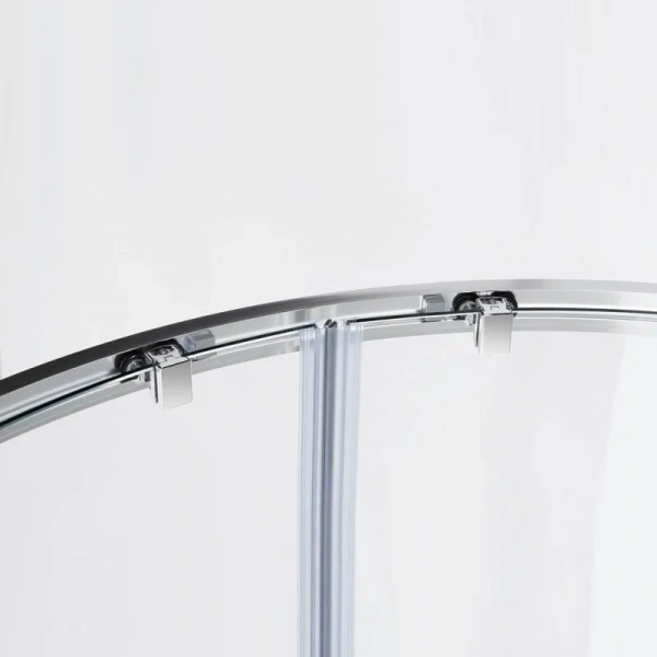 Душевой уголок Cezares Molveno 90х90 см рифленое стекло MOLVENO-R-2-90-P-Cr (детальная фотография), современные, hi-tech