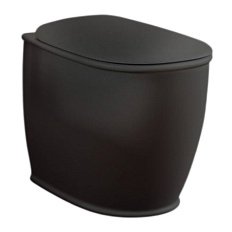Чаша напольного унитаза, черная матовая, Artceram Atelier