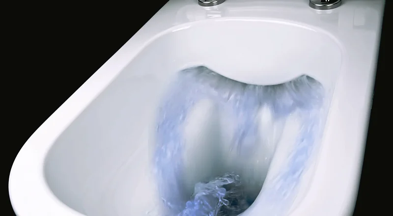 Унитаз подвесной Kerasan Tribeca nocciola mat 511481 (детальная фотография), без бачка, со скрытым бачком