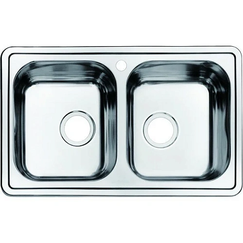 Мойка для кухни IDDIS Strit 78 см шелк - фото 1