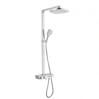 Душевая стойка Black&White Universe хром