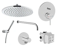 Душевой комплект VitrA Origin с внутренней частью, хром