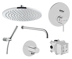 Душевой комплект VitrA Origin с внутренней частью, хром