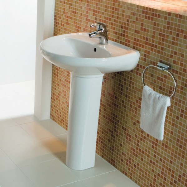 Раковина Jika Lyra 60 см белая 1427.2 (детальная фотография), белые