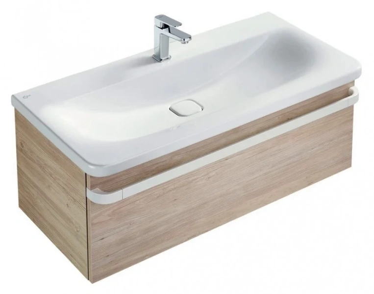 Раковина Ideal Standard Tonic II K0872 100 см с отверстием под смеситель (детальная фотография), 100 см