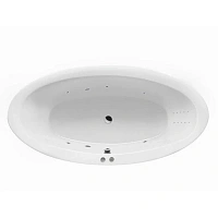 Ванна гидромассажная Excellent Lumina Line Nano 190 x 95 см, белый/хром, WAEX.LUM19.LINENANO.CR