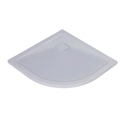 Душевой поддон WasserKRAFT Dinkel 90x90 см белый глянец - фото 1