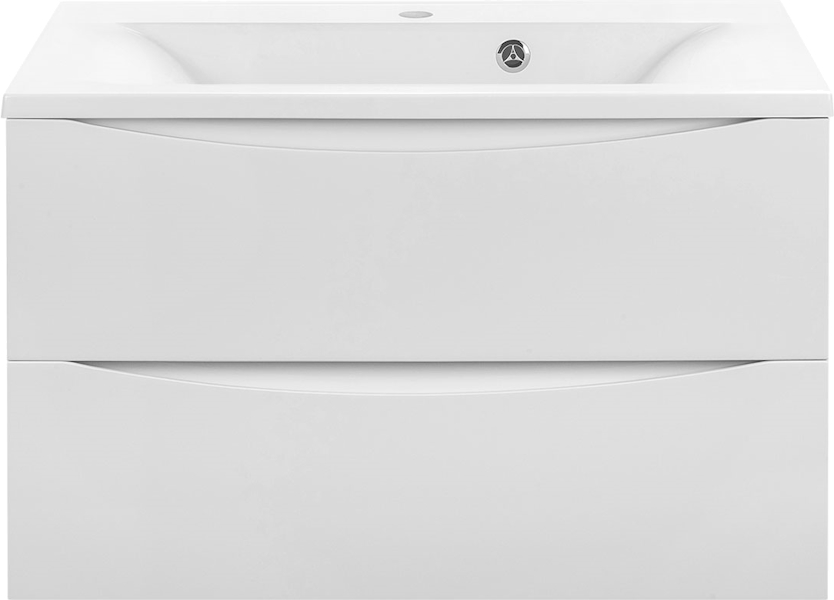 Тумба под раковину подвесная Vincea Mia 79 см G.White VMC-2MA800GW (детальная фотография)