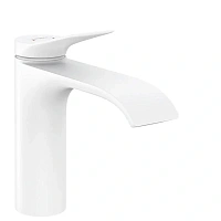 Смеситель для раковины Hansgrohe Vivenis белый матовый