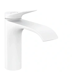 Смеситель для раковины Hansgrohe Vivenis белый матовый