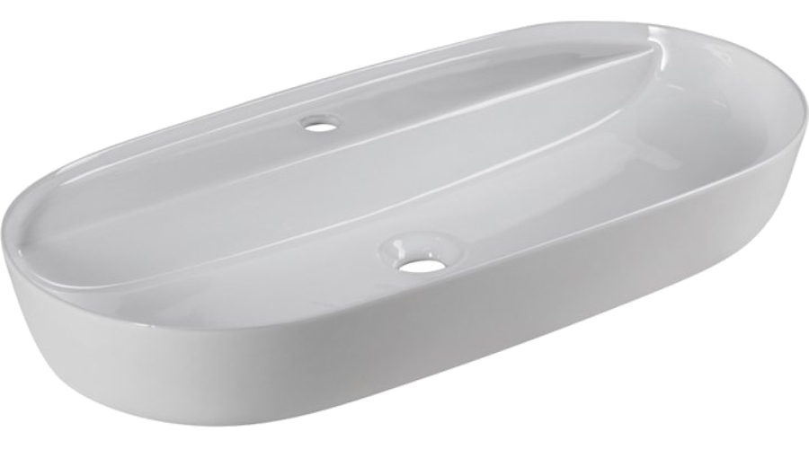 Раковина BelBagno 81 см белая BB1347 (детальная фотография)