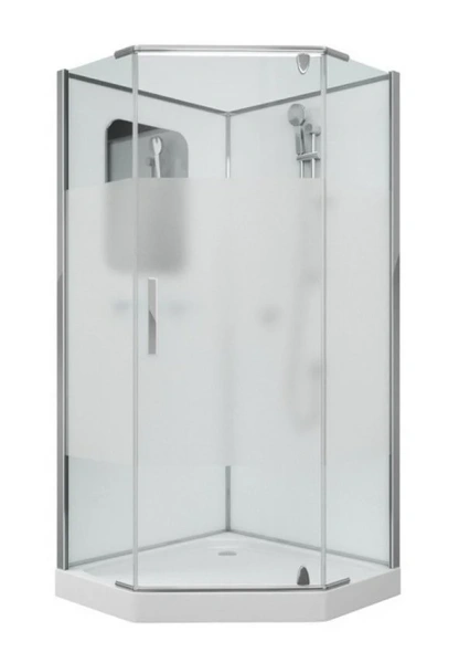 Душевая кабина Grossman Classic 90x90 см белый профиль GR171D (детальная фотография)