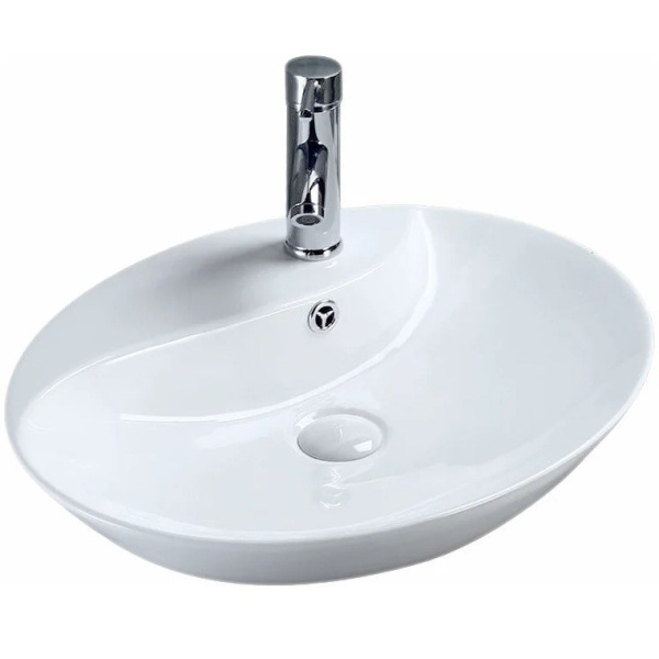 Раковина BelBagno 55 см белая BB1370 (детальная фотография)