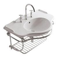 Консоль с раковиной Globo Paestum