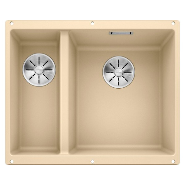 Мойка для кухни, чаша справа, цвет шампань, Blanco Subline 340/160-U 523564 (детальная фотография)
