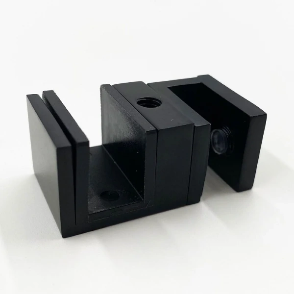 Душевой уголок Vincea Dice 100х100 см профиль черный VSS-4D100CLB (детальная фотография), раздвижные