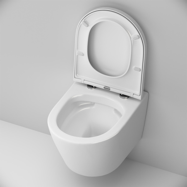 Унитаз подвесной Am.Pm Sense безободковый C741701SC (детальная фотография), фарфор, керамика
