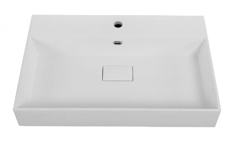 Раковина мебельная Cezares 70 см из искусственного мрамора 50313 (детальная фотография) index_2