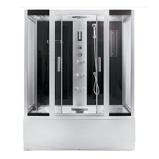 Душевая кабина Erlit Comfort 148x80 см стеклo тонированное