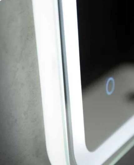 Зеркало с подсветкой BelBagno Spc 100 см с сенсорным выключателем SPC-MAR-1000-600-LED-TCH (детальная фотография), в наличии