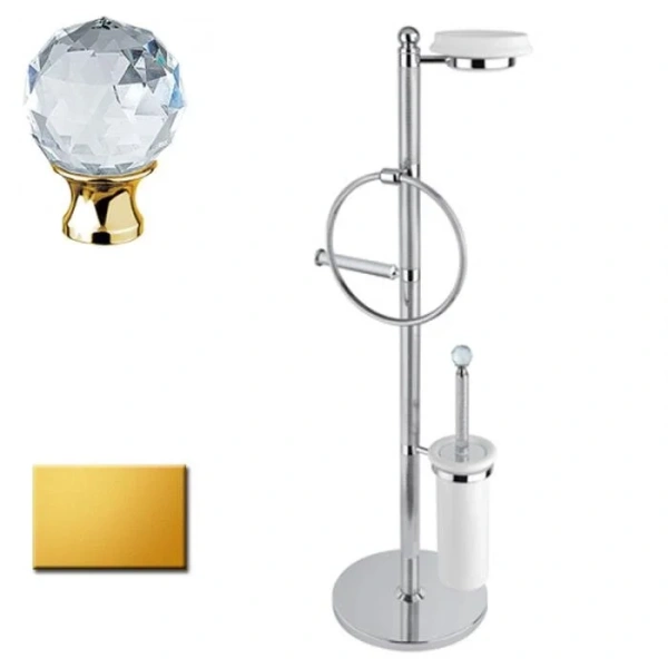 Стойка для ванной Cezares Olimp бронза, фурнитура металл OLIMP-WBS-02-M (детальная фотография), классические, ретро index_1